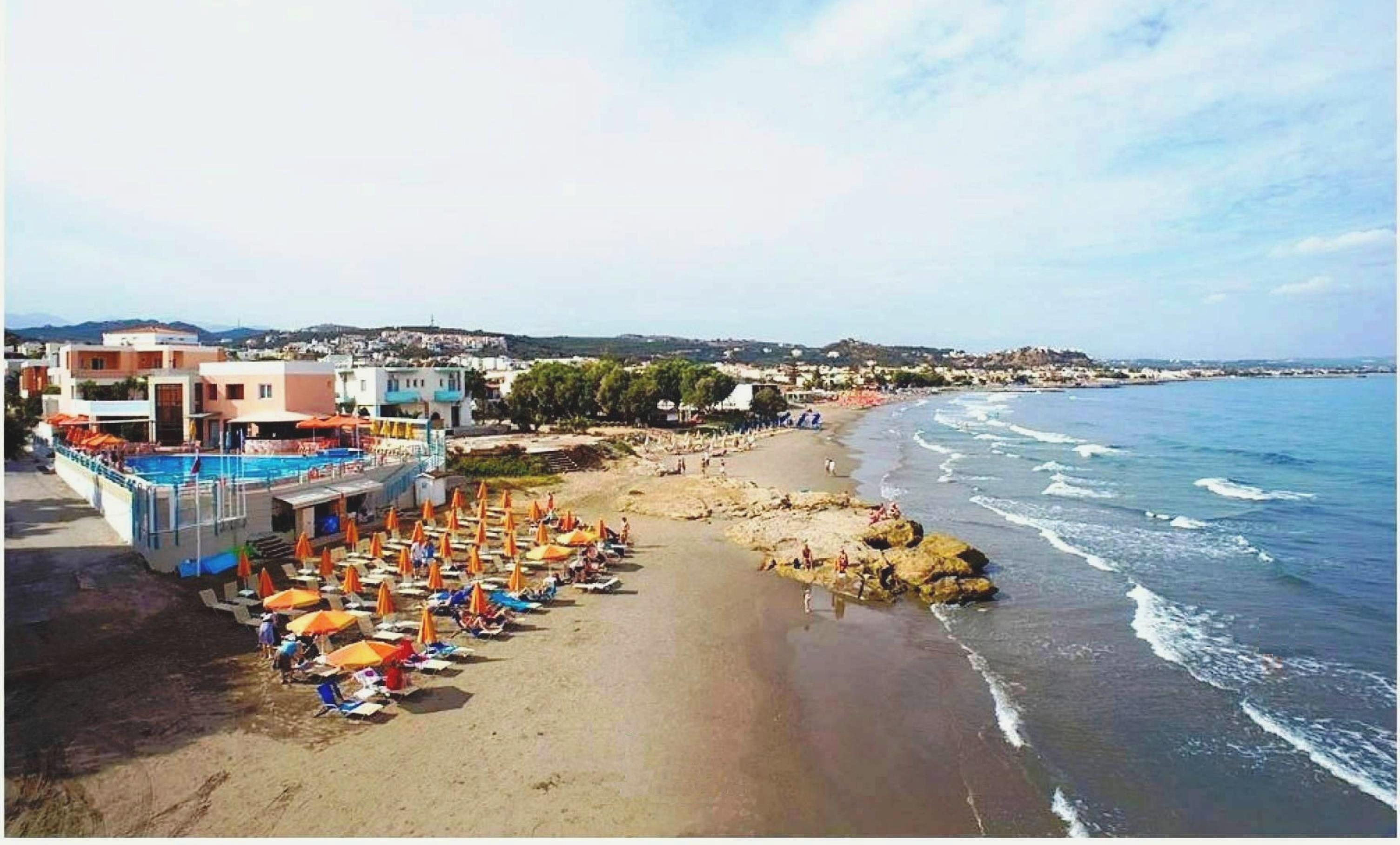 Chrispy Beach Resort, Agia Marina Exterior foto