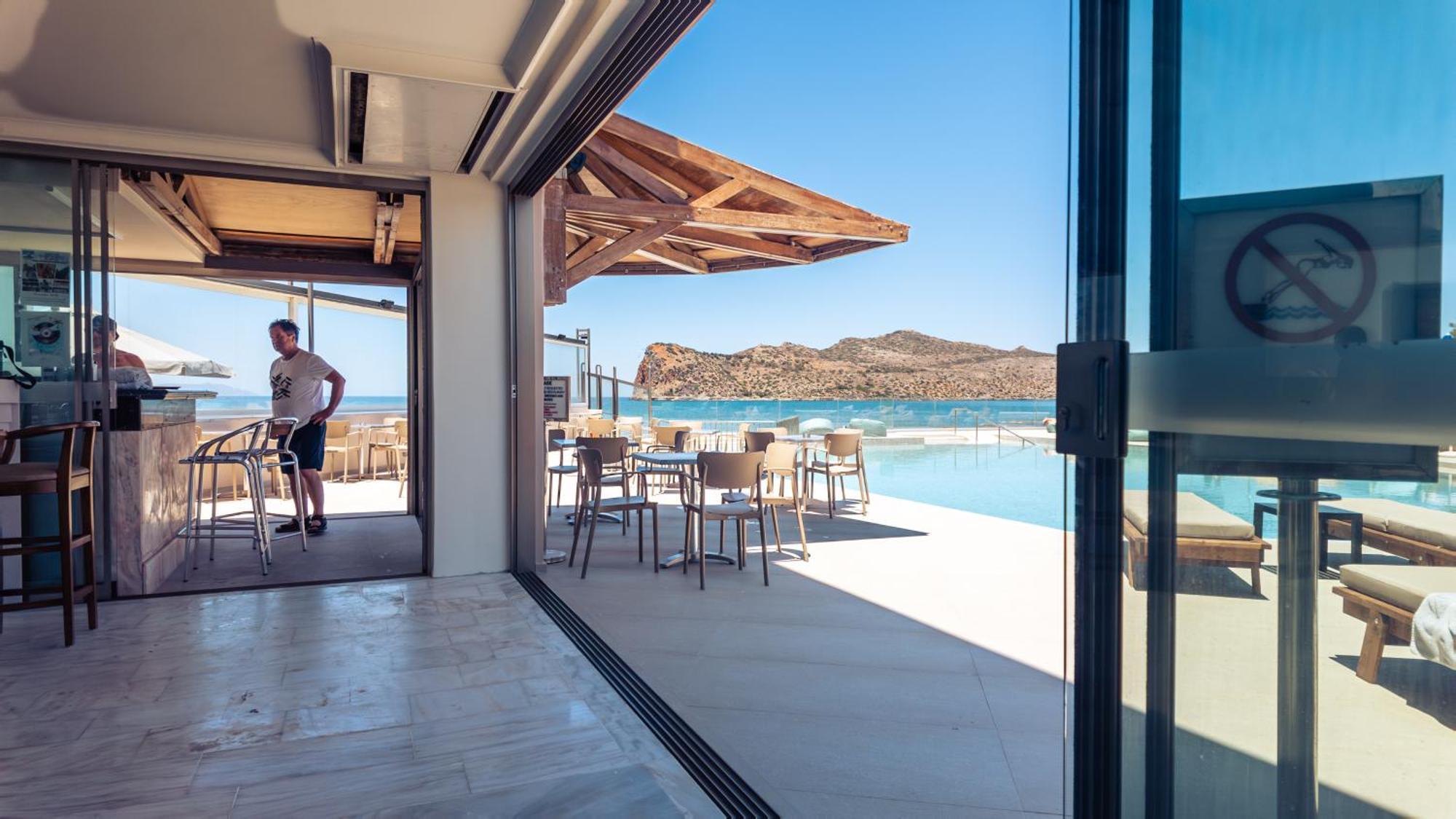 Chrispy Beach Resort, Agia Marina Exterior foto