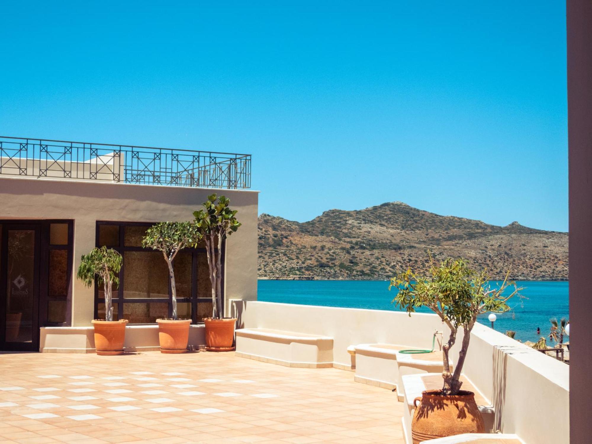 Chrispy Beach Resort, Agia Marina Exterior foto