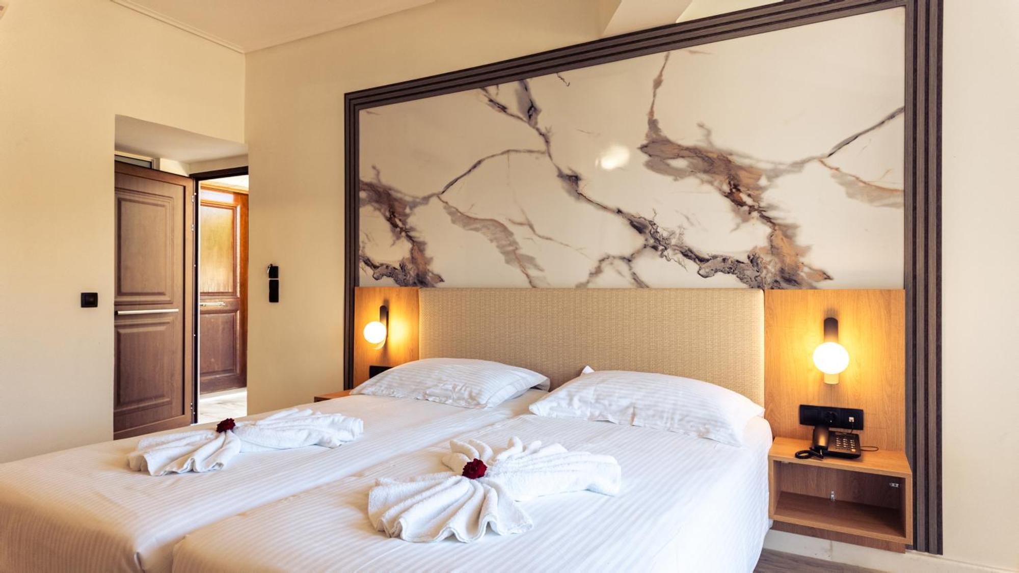 Chrispy Beach Resort, Agia Marina Exterior foto
